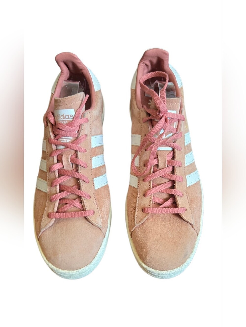 Adidas Campus "Tactile Rose" Pink Corduroy Sneakers - Women's 11